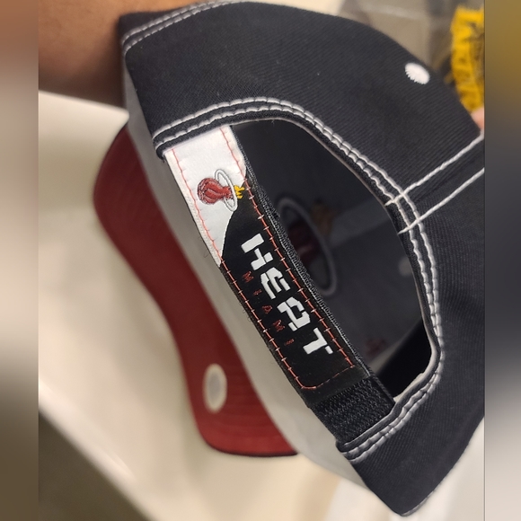 Black Miami Heat velcro strapback - Picture 5 of 7